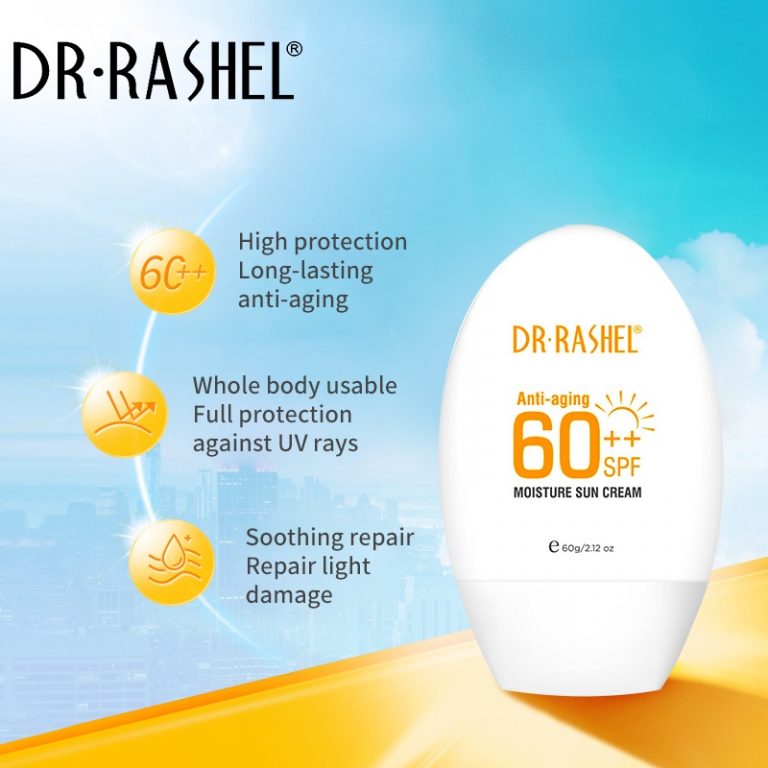 Anti-aging & moisture sun cream SPF60 ++ DRL-1651 (3)