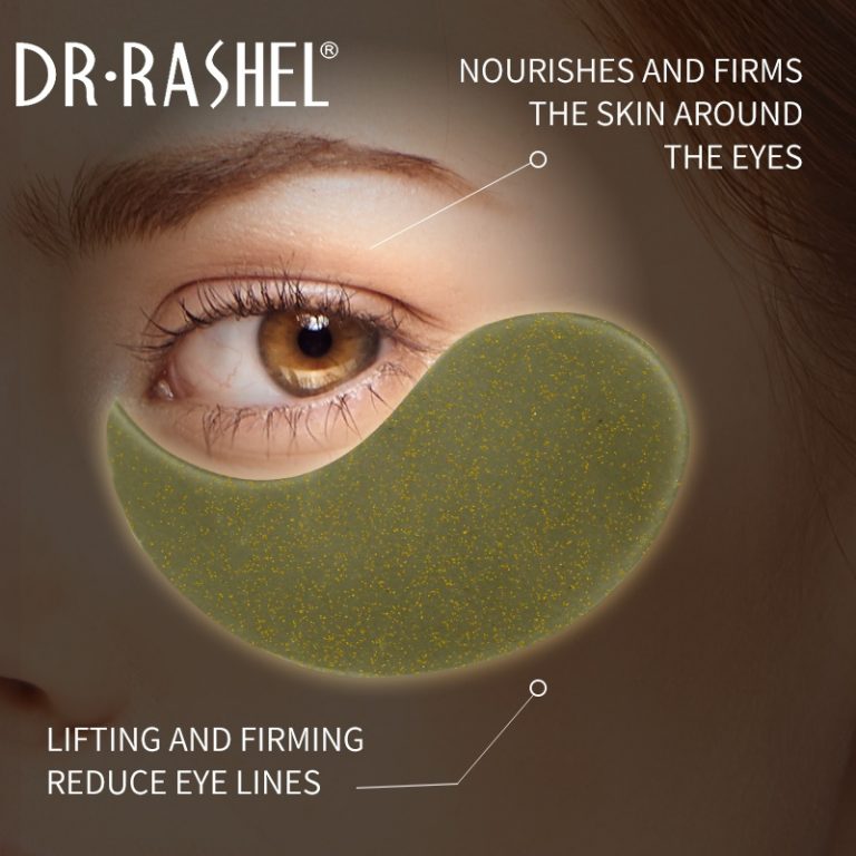 Black pearl & gold revitalizing & firming hydrogel eye mask DRL-1735 (1)