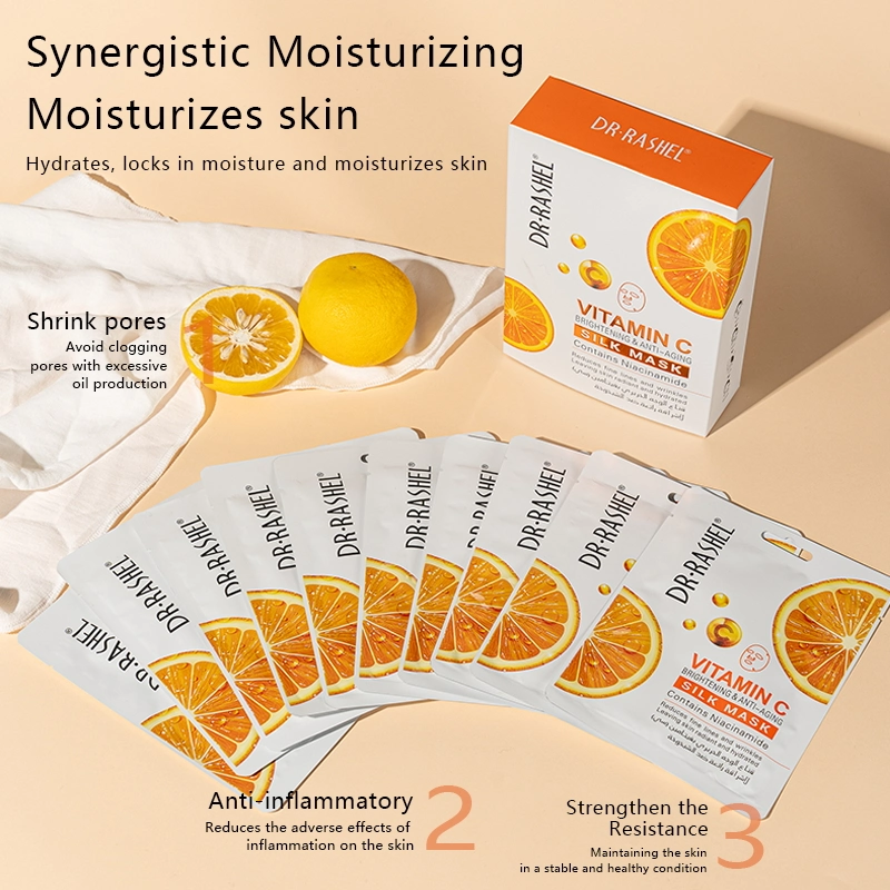 DRL-1808-Vitamin c brightening & anti-aging silk mask-main (3)