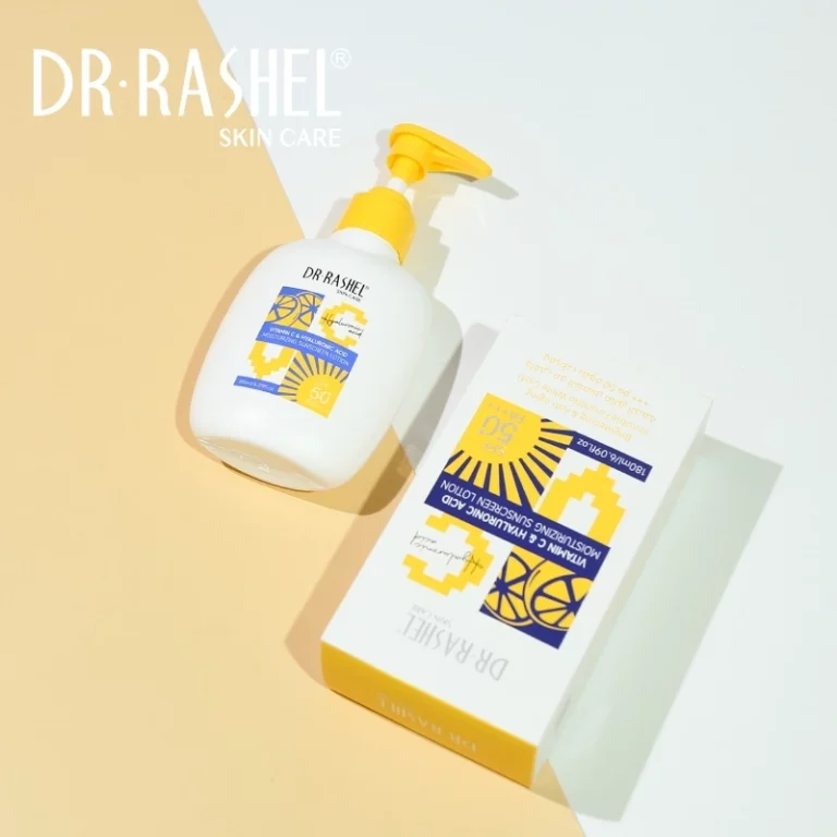 DRL 1814 Vitamin c & hyaluronic acid moisturizinng sunscreen loiton Spf50