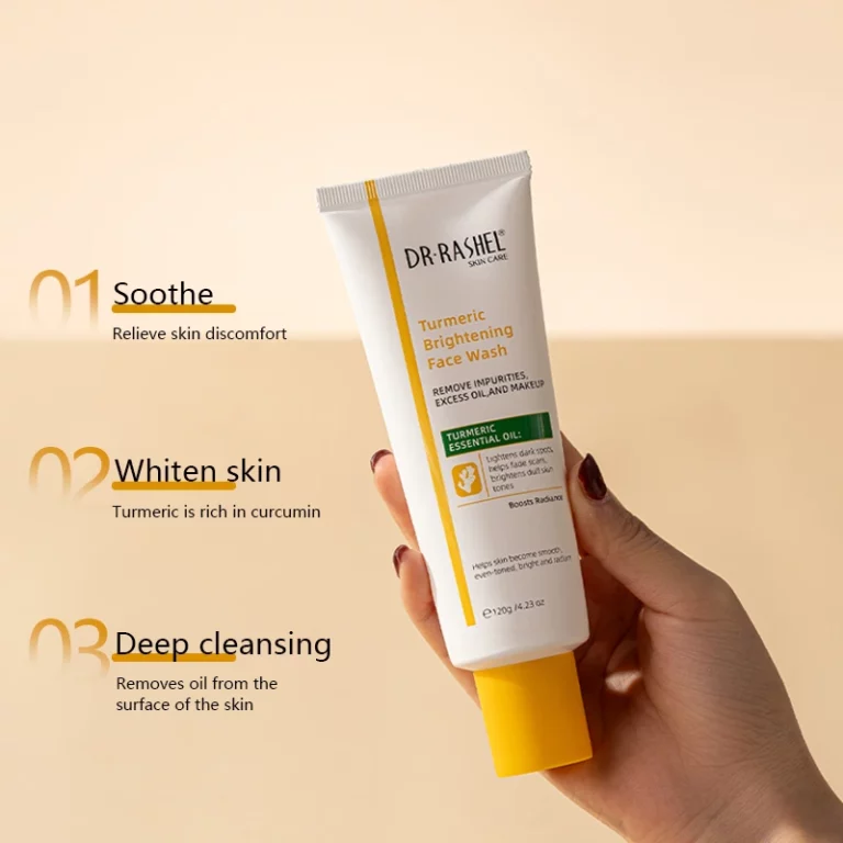 DRL-1910 Turmeric brightening face wash-main (4)