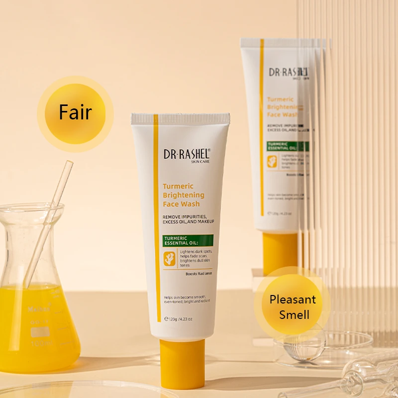 DRL-1910 Turmeric brightening face wash-main (5)