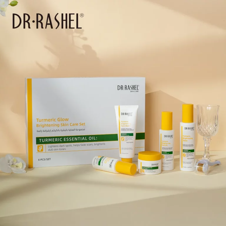 DRL-1917 Turmeric glow brightening skin care set