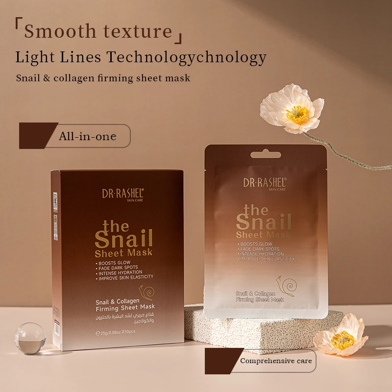 DRL-1923-Snail & collagen firming sheet mask-main (1)
