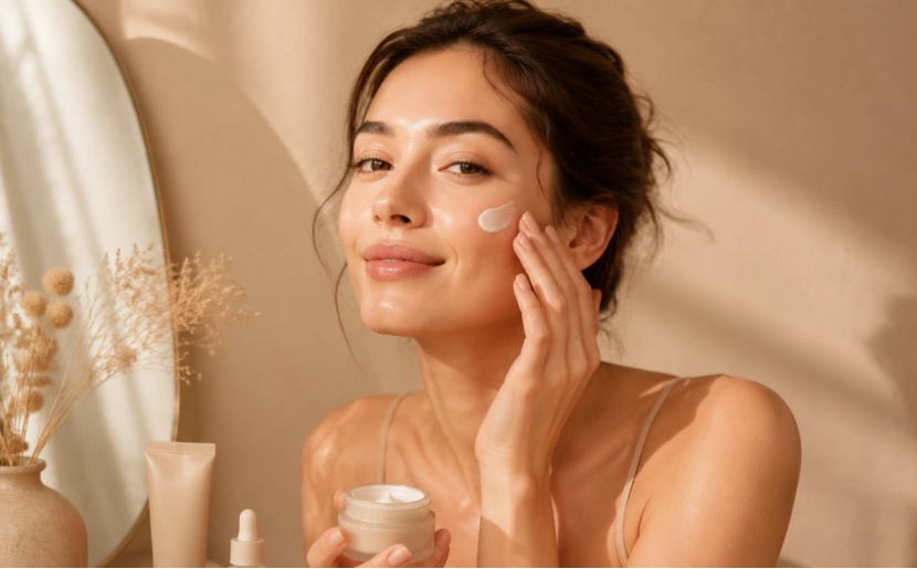 Glow and serenity in skincare