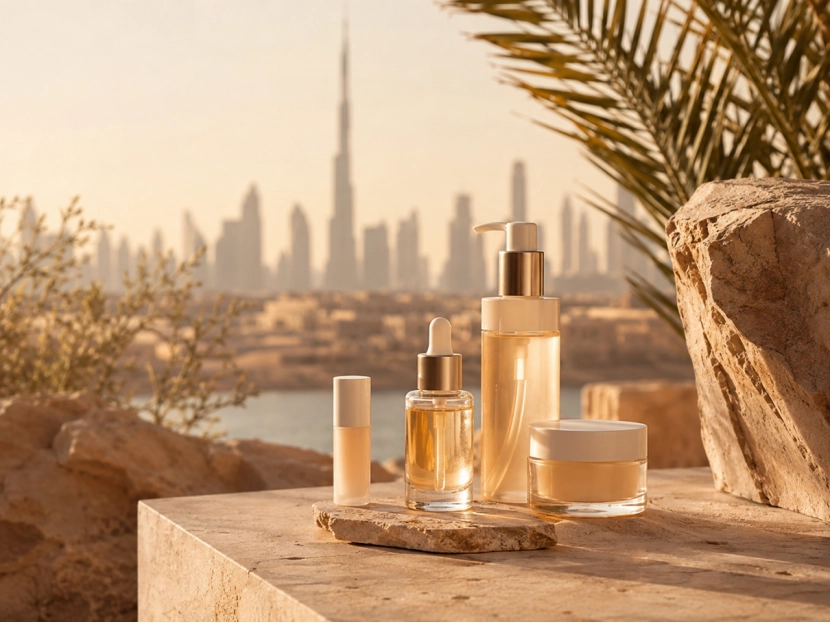 dr rashel dubai origin skincare brand story