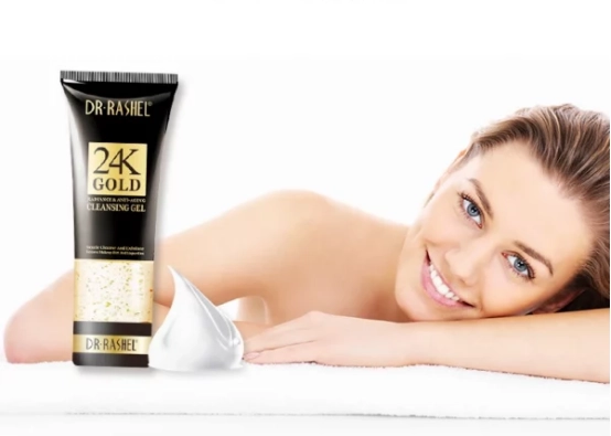 24K Gold radiance anti-aging cleansing gel